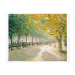 Hyde Park Camille Pissarro 1890 tree autumn fall