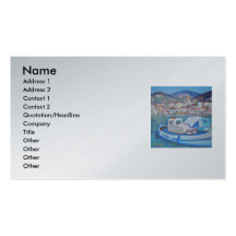 Hydra Island, Greece Business Card