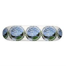 Hydrangea Blossoms Skateboard