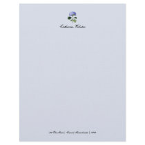 Hydrangea Botanical Letterhead