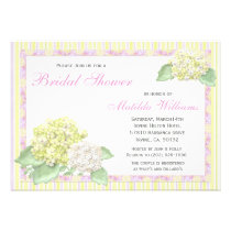 Hydrangea Bridal Shower Invitation invitations