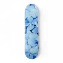 Hydrangea closeup skate board deck