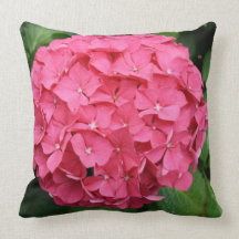 Hydrangea Flower American Mojo Pillow/Cushion