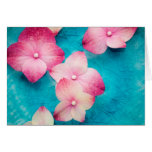 Hydrangea folded card