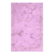 Hydrangea & Fruit of The Spirit Cream Stationary P Stationery Design