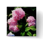 Hydrangea in Sunshine Pinback Buttons