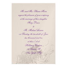 Hydrangea Invitation