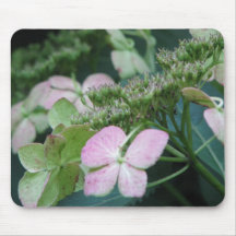 hydrangea mouse pads