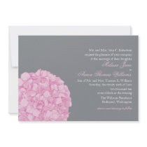 Hydrangea Wedding Invitation