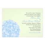 Hydrangea Wedding Invitation