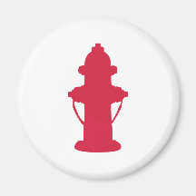 Hydrant Refrigerator Magnet
