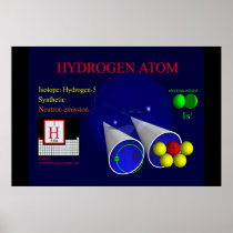 Hydrogen-5 Isotope (print)