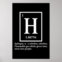 hydrogen - a gas which turns into people