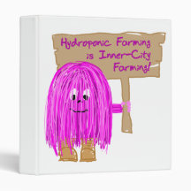 hydroponic farming is inner city farming 3 ring binder