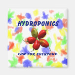 Hydroponics Fun Star Habanero Pepper Design Magnets