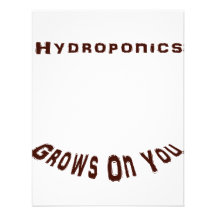 Hydroponics Grows On You Custom Invite