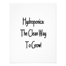 Hydroponics, the clean way to grow! invitations