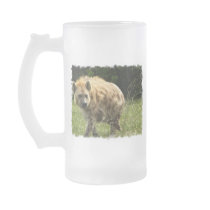 Hyena Frosted Beer Mug