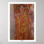 Hygeia by Gustav Klimt Posters