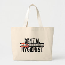 Hygiéniste dentaire avec des DENTS ! Sac De Toile