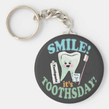 Hygiéniste dentaire de dentiste porte-clef