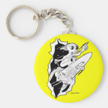 HYPE: Rocket Powered Skateboard Keychain