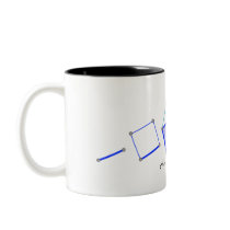 Hyper Cube -- cool science in 4D! Coffee Mug
