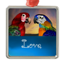 HYPER PARROTS / BLUE AND RED ARA  Sapphire Love