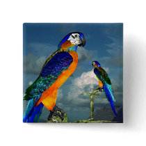 HYPER PARROTS / BLUE ARA PIN