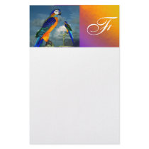 HYPER PARROTS / BLUE ARA  MONOGRAM