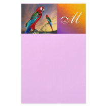 HYPER PARROTS / RED ARA  MONOGRAM ,pink