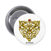 HYPER VALENTINE PINBACK BUTTONS