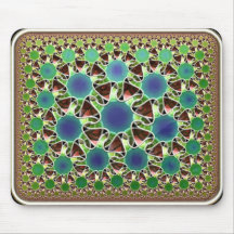 Hyperbolic Surface Knot Mouse Pads
