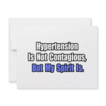 Hypertension is not Contagious..