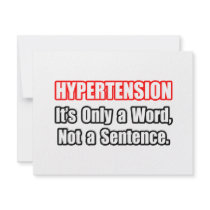 Hypertension...Not a Sentence