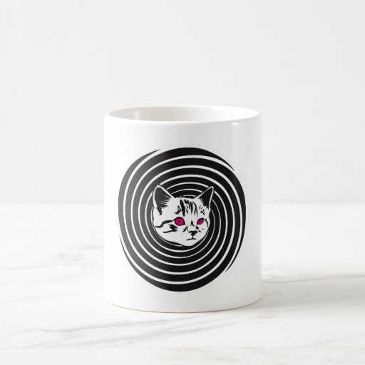 Hypno-Cat Coffee Mugs