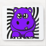 Hypno Hippo Purple Mouse Mat