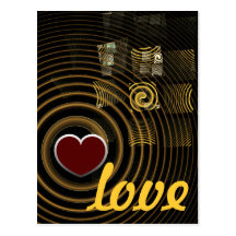 Hypnosis Love Postcard