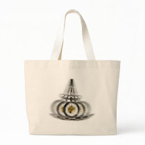 Hypnosis Spinning Clock Tote Bag