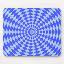 Hypnotic Blue Mousepad