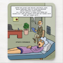 Hypnotic Depression Mousepad