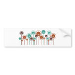 Hypnotism Daisies Bumper Sticker