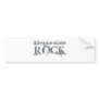 Hypnotists Rock Bumper Sticker