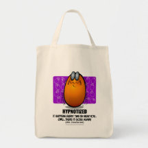 HYPNOTIZED - Orange Canvas Bags