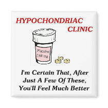 Hypochodriac Clinic Refrigerator Magnet