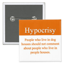 Hypocrisy Button