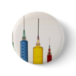 Hypodermic needles buttons