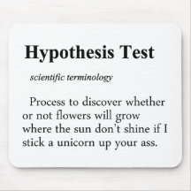 Hypothesis Testing Definition Mouse Pads