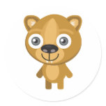 Hyrax - My Conservation Park Round Sticker