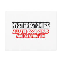 Hysterectomies...Cool Girls